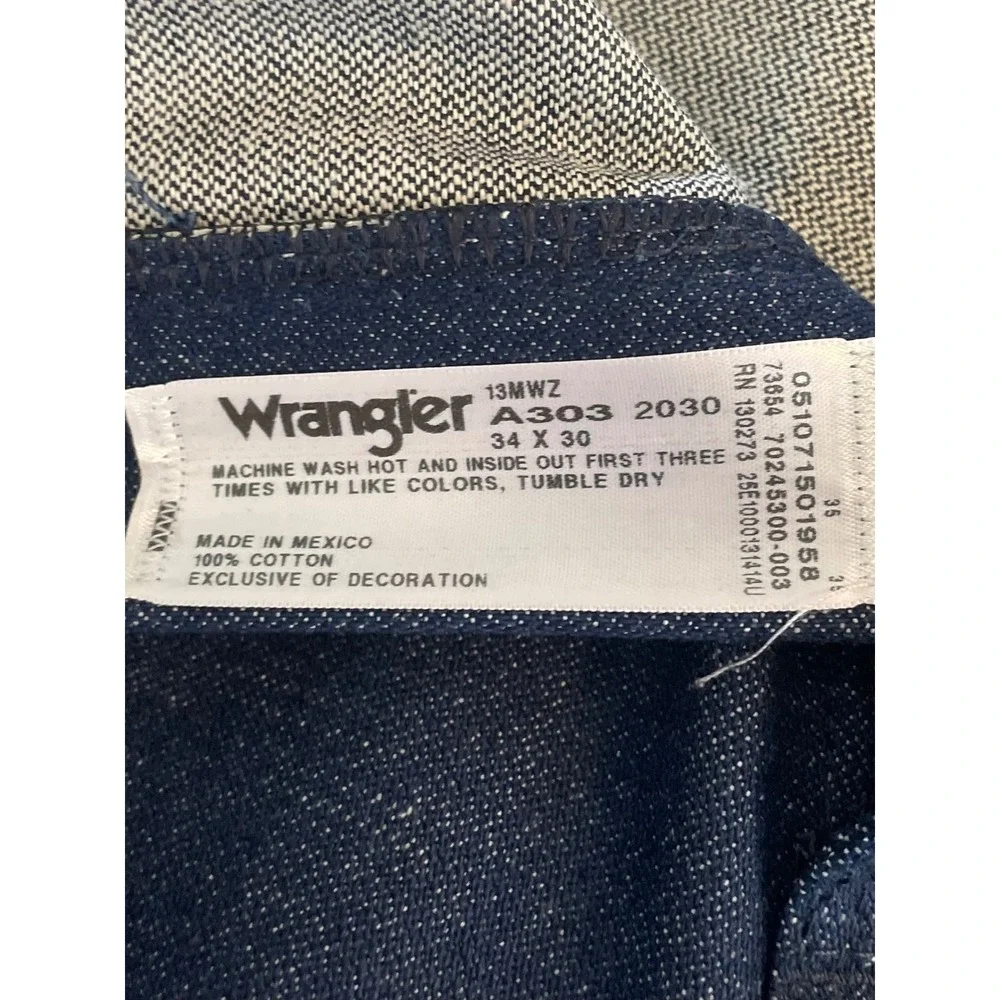 Wrangler Cowboy Cut Jeans Mens New Western Jeans  Pro-Rodeo Size 34X30
